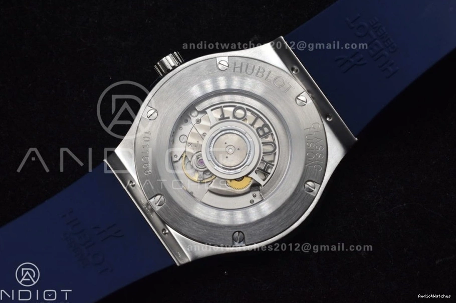 On Best Edition Strap HBF 1:1 Blue Dial 537 Packable Fusion Blue A 42mm Gummy SS 0727